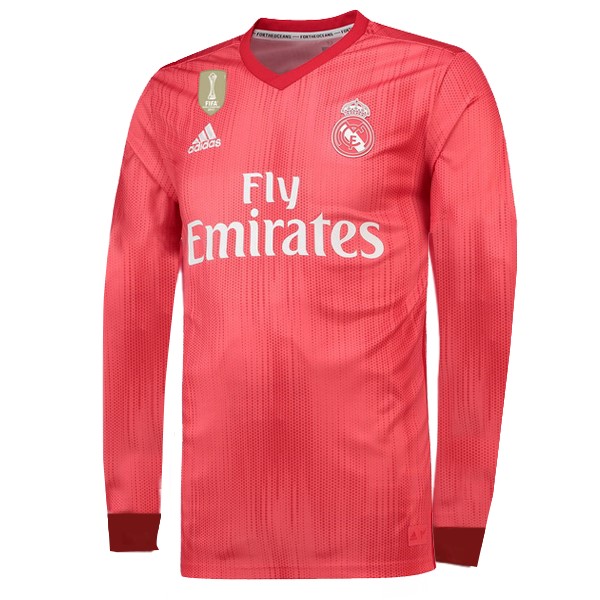 Trikot Real Madrid Ausweich Ml 2018-19 Rote Fussballtrikots Günstig